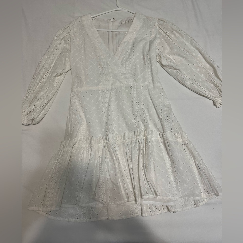 Karlie Elegant White Dress